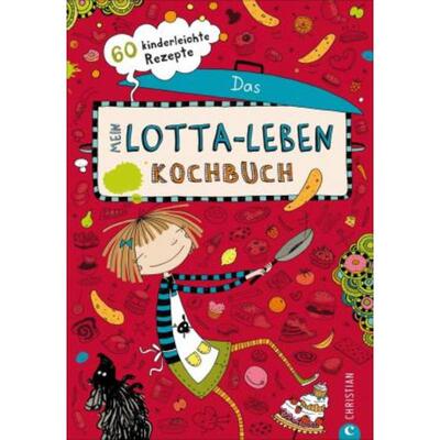 预订【德语】 Das Mein Lotta-Leben Kochbuch:60 kinderleichte Rezepte