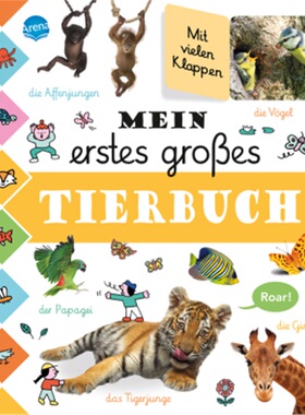 预订【德语】Mein erstes großes Tierbuch[9783401717579]