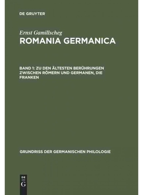 按需印刷DEG Zu den ?ltesten Berührungen zwischen R?mern und Germanen, Die Franken[9783110026801]