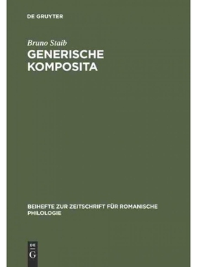按需印刷DEG Generische Komposita[9783484522213]