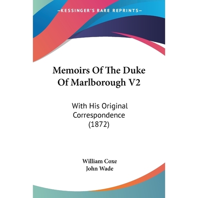 按需印刷Memoirs Of The Duke Of Marlborough V2[9781120004253]