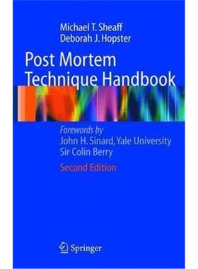预订Post Mortem Technique Handbook[9781852338138]