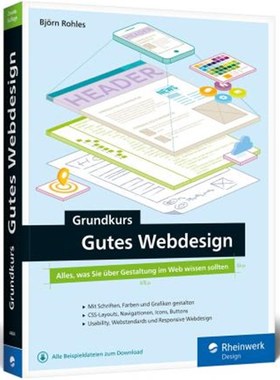 预订【德语】 Grundkurs Gutes Webdesign:Alles, was Sie über Gestaltung im Web wissen müssen, für moderne und attraktiv