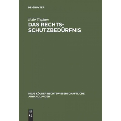 按需印刷DEG Das Rechtsschutzbedürfnis[9783111163109]