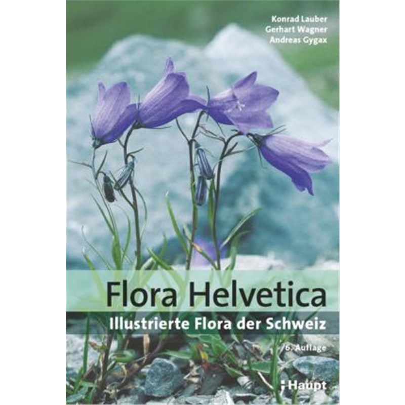 预订【德语】 Flora Helvetica:Illustrierte Flora der Schweiz. Mit Artbeschreibungen und Verbreitungskarten von 3200 wild