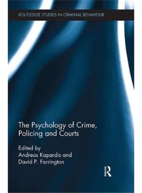 预订Psychology of Crime, Policing and Courts[9781138499386]