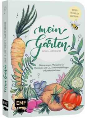 预订不退不换德语 Mein Garten - Das illustrierte Gartenbuch:Mit Gärtnerwissen, Pflanzplänen