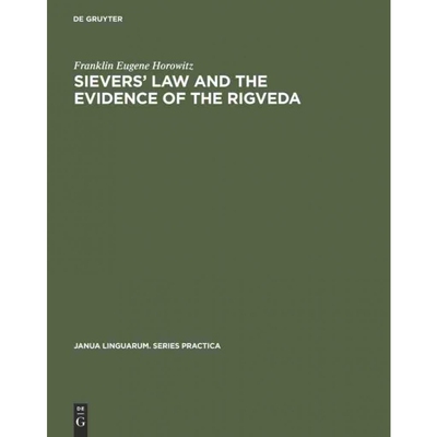 按需印刷不退不换DGYT Sievers  law and the evidence of the Rigveda[9783111001500]