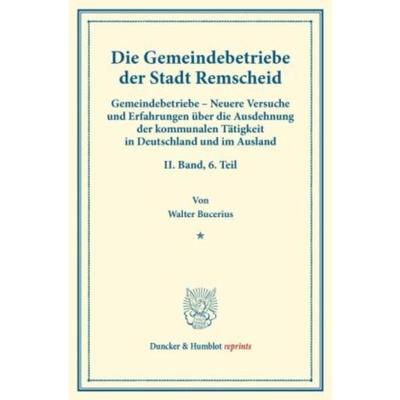 预订【德语】 Die Gemeindebetriebe der Stadt Remscheid.