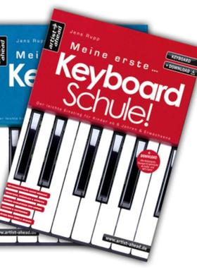 预订【德语】 Meine erste Keyboardschule & Meine zweite Keyboardschule im Set!:Der leic