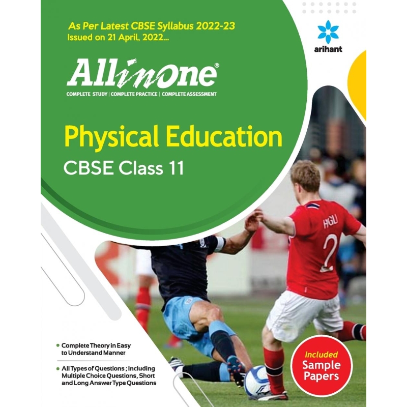 预订CBSE All In One Physical Education Class 11 2022-23 Edition (As per latest CBSE Syllabus issued on 2 书籍/杂志/报纸 进口教材/考试类/工具书类原版书 原图主图