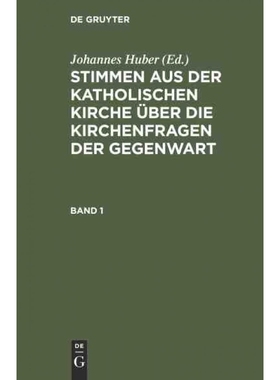 按需印刷DEG Stimmen aus der katholischen Kirche über die Kirchenfragen der Gegenwart. Band 1[9783486722154]