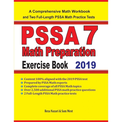 按需印刷PSSA 7 Math Preparation Exercise Book[9781646120093]