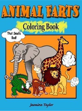 按需印刷不退不换Animal Farts Coloring Book[9780359871698]