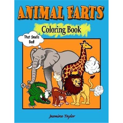 按需印刷Animal Farts Coloring Book[9780359871698]