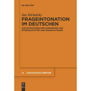 按需印刷不退不换DEG Frageintonation im Deutschen[9783110536348]