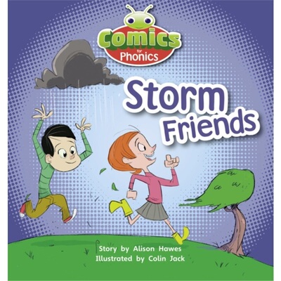 预订不退不换Bug Club Comics for Phonics Reception Phase 1 Set 00 Storm Friends[9781447912651]
