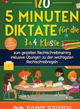 预订【德语】 120 - 5 Minuten Diktate für die 3 & 4 Klass
