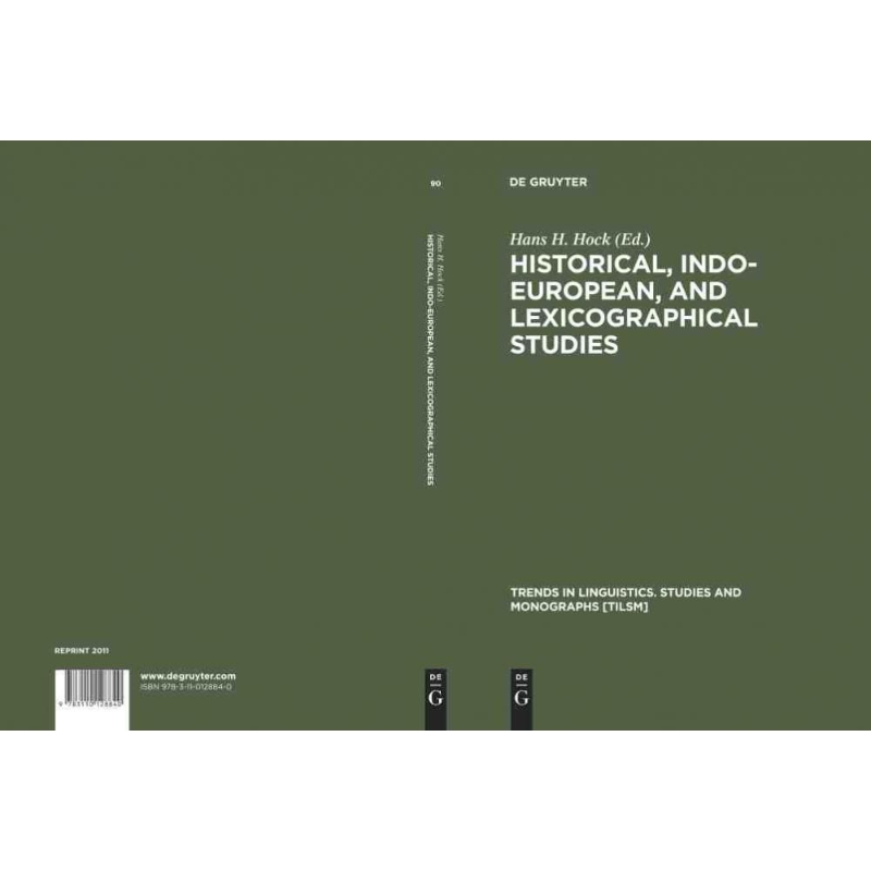 按需印刷DGYT Historical, Indo European, and Lexicographical Studies[9783110128840]