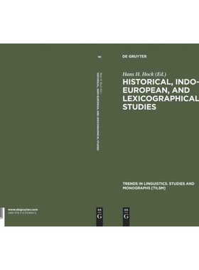 按需印刷DGYT Historical, Indo European, and Lexicographical Studies[9783110128840]