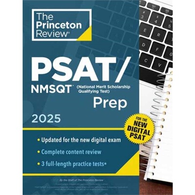 预售【2025新书】PSAT/NMSQT PREP 2025[9780593517987]