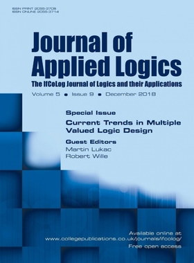 预订Journal of Applied Logics - IfCoLog Journal of Logics and their Applications. Volume 5, number 9, De