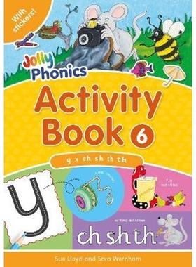 预订Jolly Phonics Activity Book 6:In Precursive Letters (British English edition)