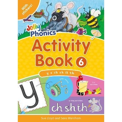 预订Jolly Phonics Activity Book 6:In Precursive Letters (British English edition)