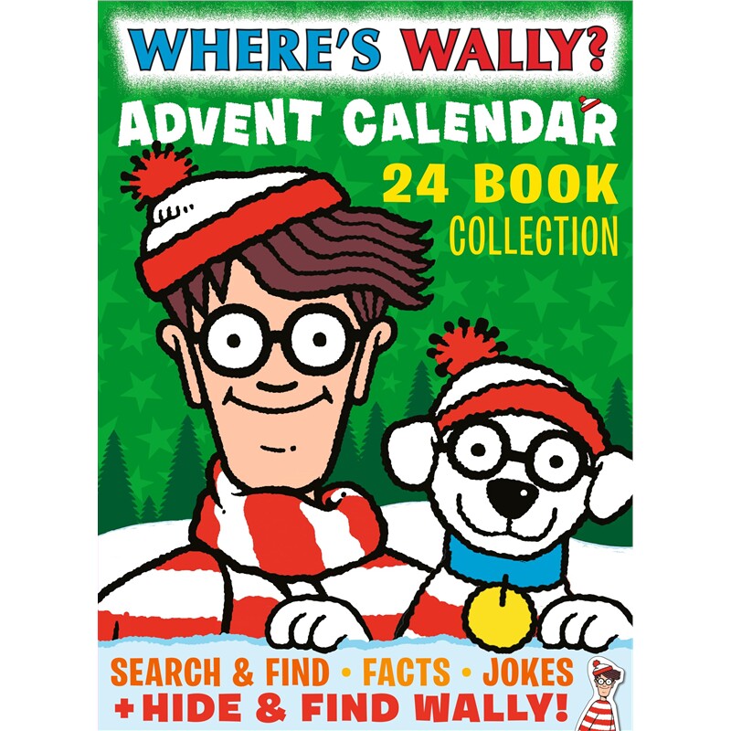 现货 威利在哪里?24天倒计时图书合集 Where's Wally? Advent Calendar 24 Book Collection 英文原版 上海外文 9781529531770