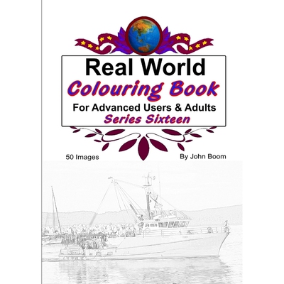 按需印刷不退不换Real World Colouring Books Series 16[9780359797523]