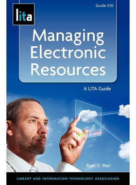 按需印刷Managing Electronic Resources[9781555707675]
