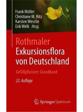预订【德语】 Rothmaler - Exkursionsflora von Deutschland. Gef??pflanzen: Grundband: