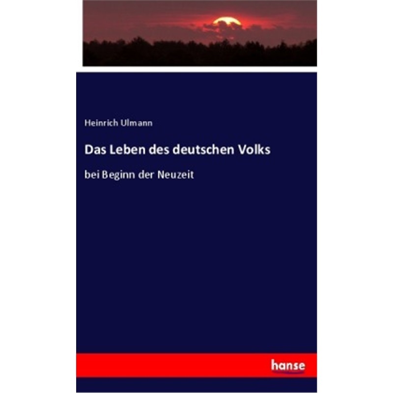 预订【德语】Das Leben des deutschen Volks[9783337410568]