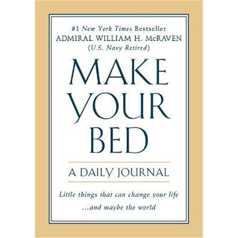 Make Your Bed: A Daily Journal
