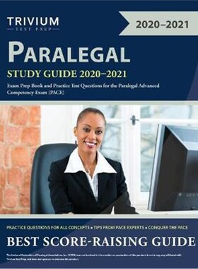 按需印刷不退不换Paralegal Study Guide 2020-2021[9781635307252]