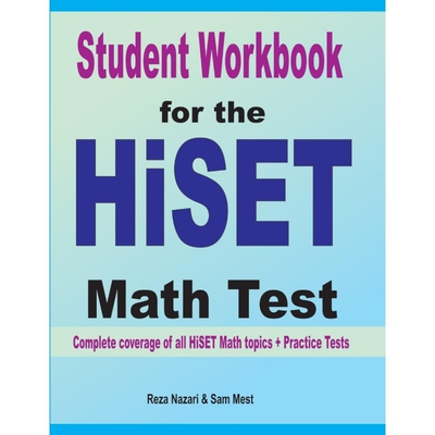 按需印刷Student Workbook for the  HISET  Math Test[9781646120895]