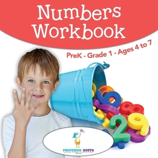 PreK 9781683215714 Ages Grade Workbook 按需印刷Numbers