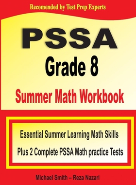 按需印刷PSSA Grade 8 Summer Math Workbook[9781646127917]