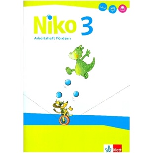 预订不退不换德语 Niko Sprachbuch 3 Arbeitsheft Fördern Klasse 3[9783123108693]
