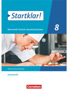 预订【德语】 Startklar! - Wirtschaft-Technik-Haushalt/Soziales - Sachsen - 8. Schul[9783060658640]