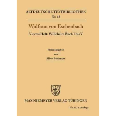 按需印刷不退不换DEG Willehalm Buch I bis V[9783110483062]