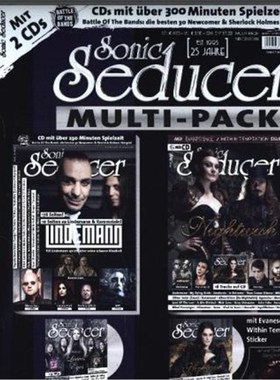 预订【德语】 Sonic Seducer Multipack 02-20 mit 12/19 + 03/20:Divine Art Kalender, 2CDs + Within Temptation/Evanescence-S