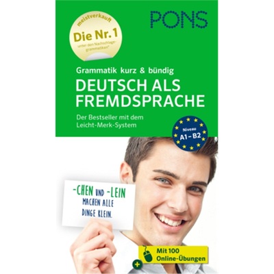 预订【德语】 PONS Grammatik kurz & bündig Deutsch als Fremdsprache[9783125620728]