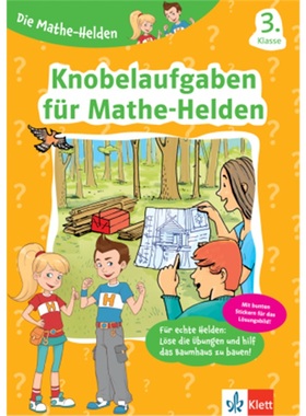 预订【德语】 Klett Knobelaufgaben für Mathe-Helden 3. Klasse[9783129496336]