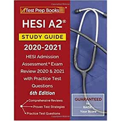 预订HESI A2 Study Guide 2020-2021:HESI Admission Assessment Exam Review 2020 and 2021 with Practice Test Questions [6th