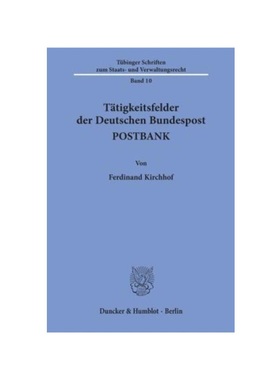 预订【德语】T?tigkeitsfelder der Deutschen Bundespost POSTBANK.: