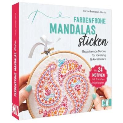 预订【德语】 Farbenfrohe Mandalas sticken:Bezaubernde Motive für Kleidung & Accessoire