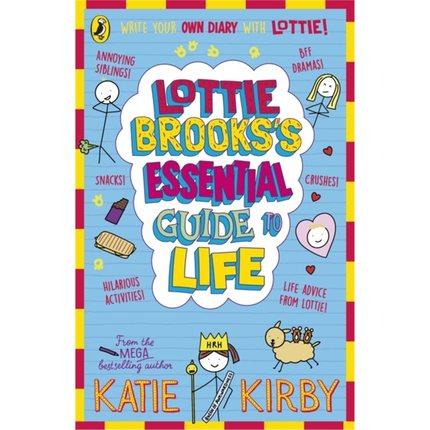 现货Lottie Brooks‘s Essential Guide to Life: Write Your own Diary with Lottie: 洛蒂布鲁克斯 生活指南[9780241647202]