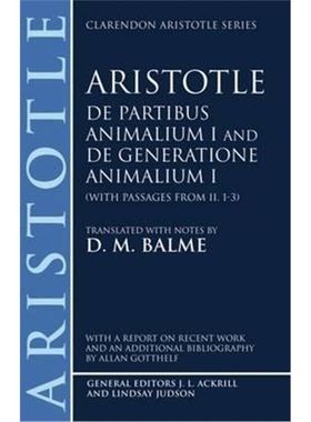 按需印刷De Partibus Animalium I and De Generatione Animalium I (with passages from Book II. 1-3)[9780198751281]