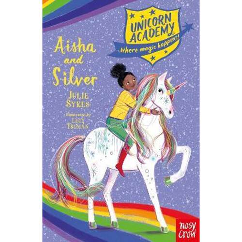 英文原版 独角兽学院 Unicorn Academy: Aisha and Silver 原版进口章节书 女孩 魔法【上海外文书店】